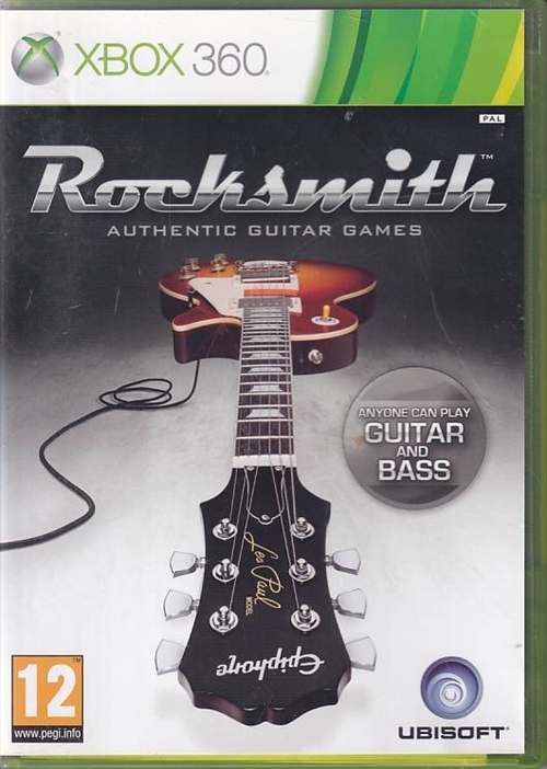 Rocksmith - XBOX 360 (B Grade) (Genbrug)
